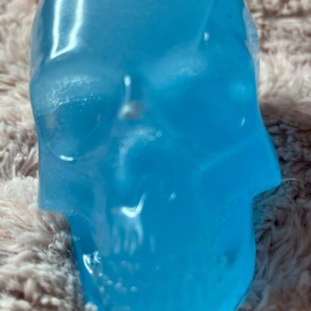 Handmade large Resin Skull paperweight desk decor